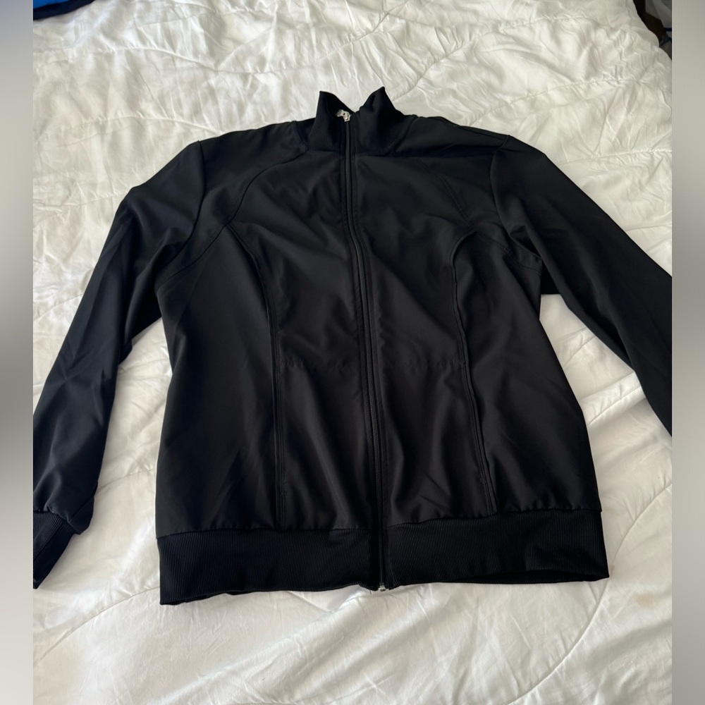 Cherokee Scrub Jacket - Black